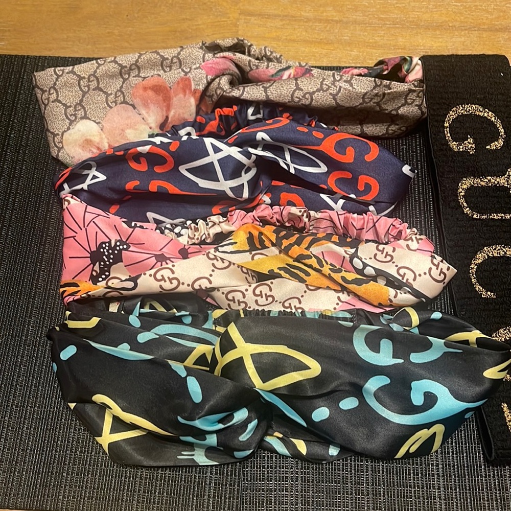 Silky fashion headbands